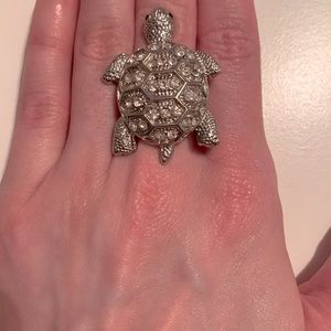 Forever 21 Silver Turtle Ring